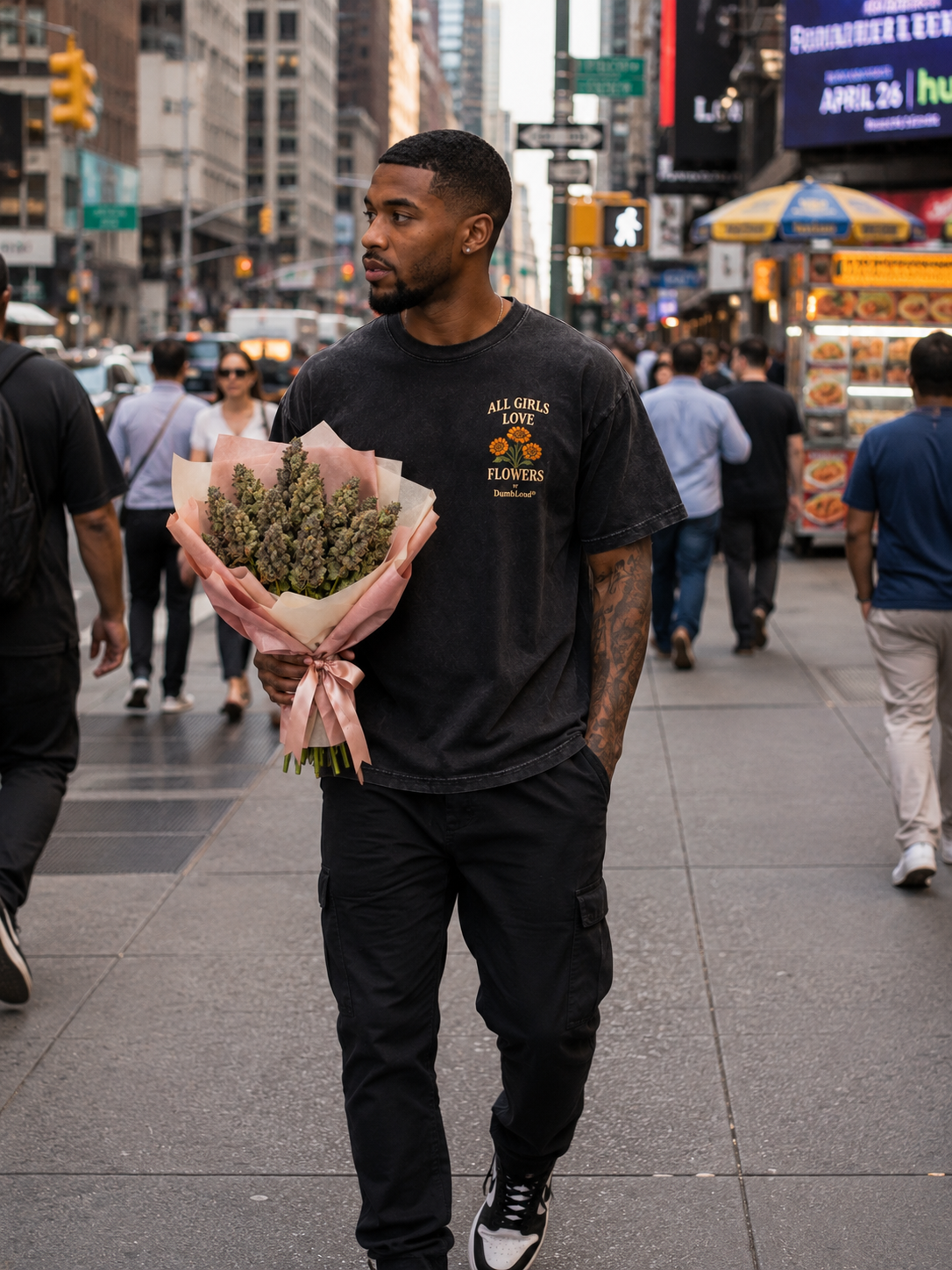 All girls love flowers