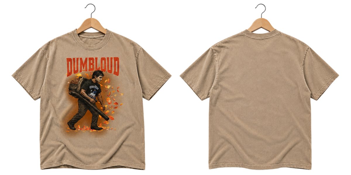 Leaf Blower on wooden hanger